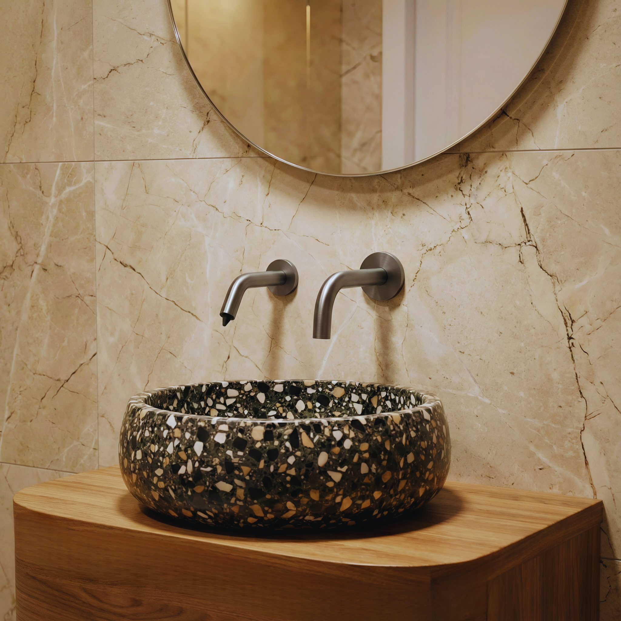 Spa and wellness bathroom systems