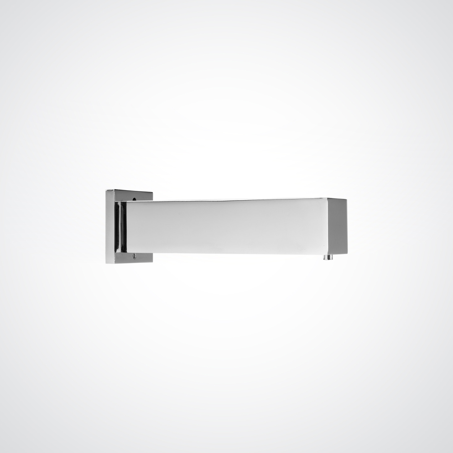 BathSelect Chrome Finish Commercial Wall Mount Square Shaped Sensor Soap Dispenser