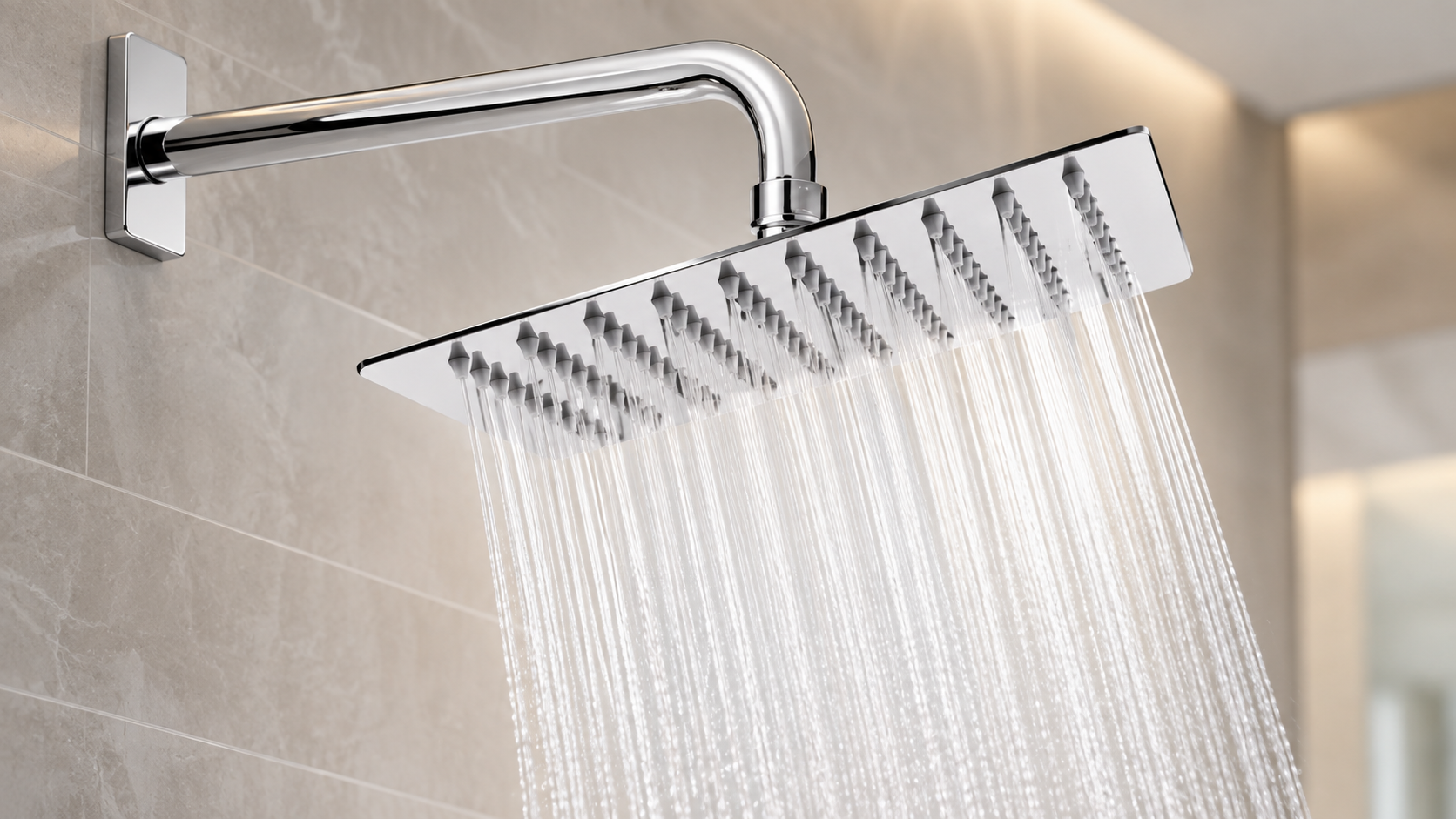 Architectural shower heads for commercial bathroom projects