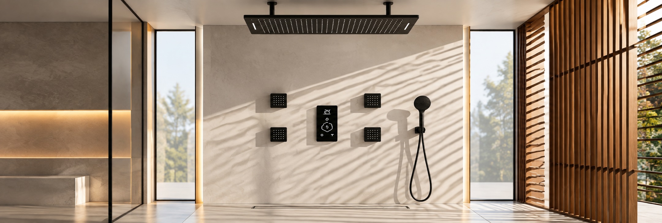BathSelect luxury shower systems