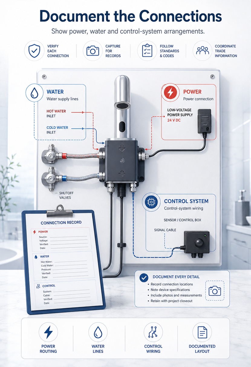 BathSelect faucet control box and power inspection