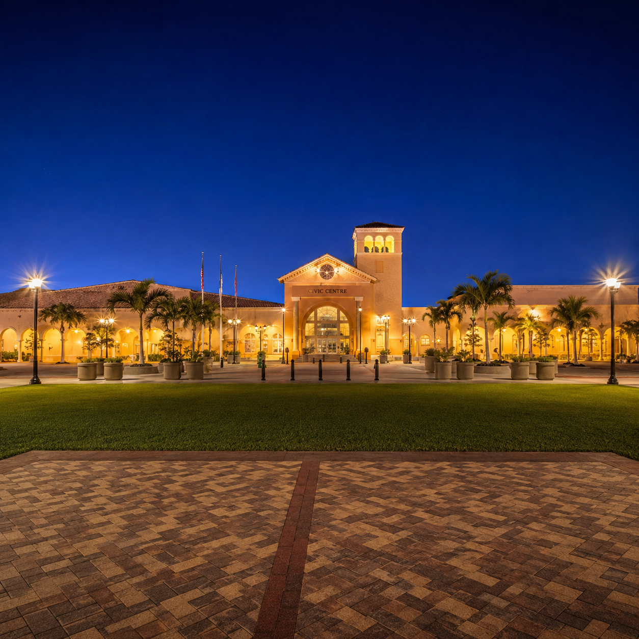 MIDFLORIDA Event Center restroom infrastructure planning for touchless fixtures