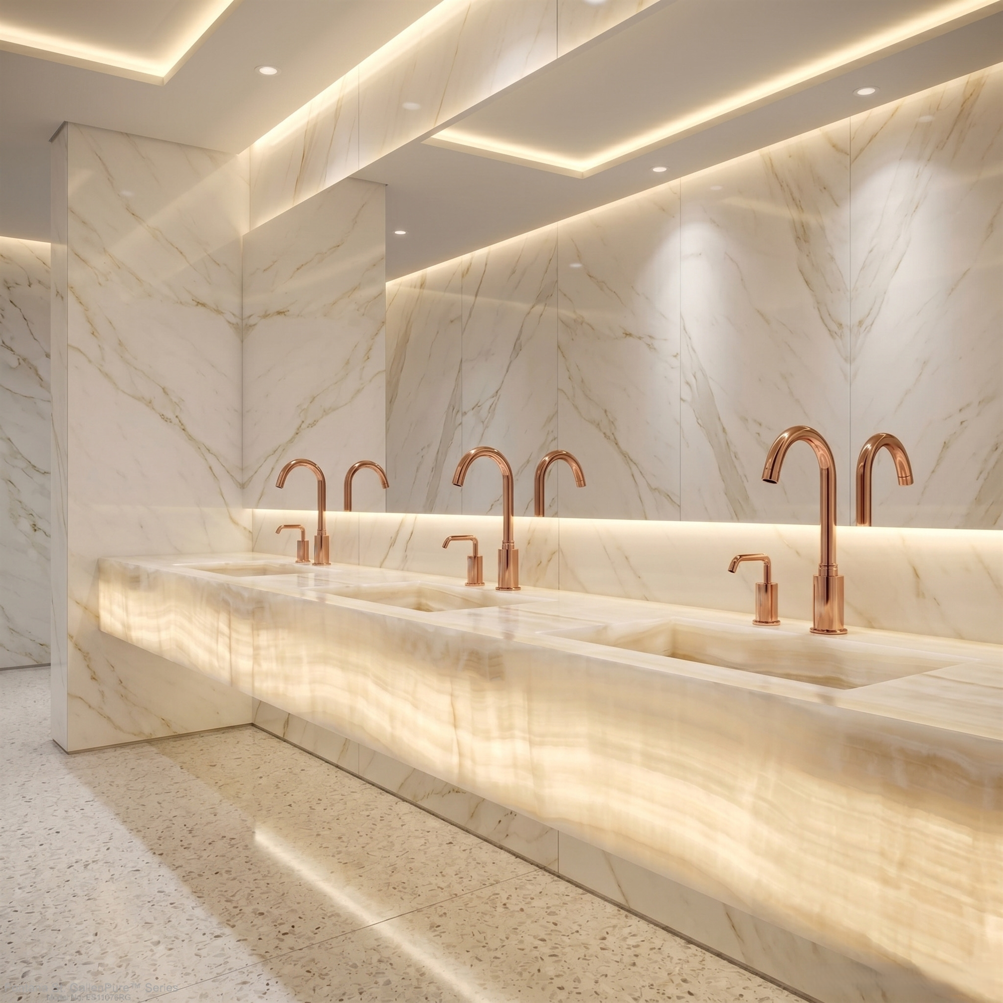 Completed luxury BathSelect bathroom combining architectural design, performance and refined finishes