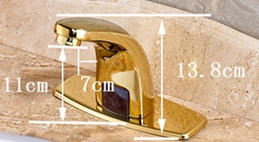 Lenox Commercial Gold Tone Automatic Sensor Faucet