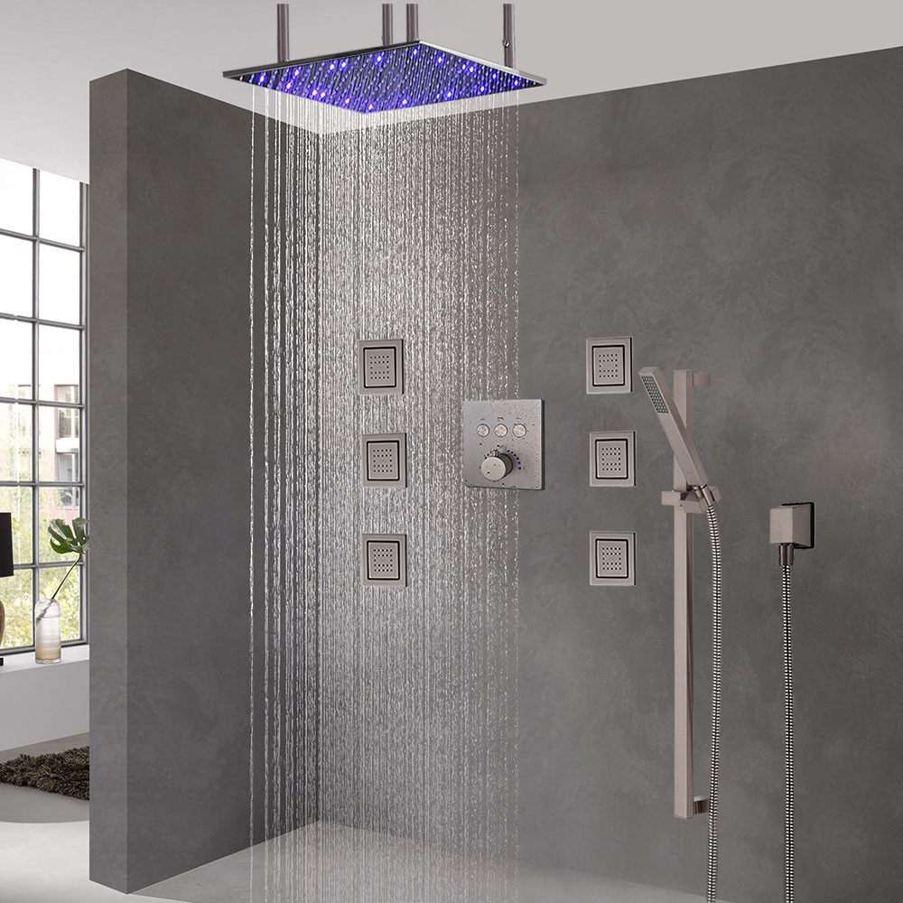BathSelect-Brushed-Nickel-Ceiling-Mount-LED-Rainfa
