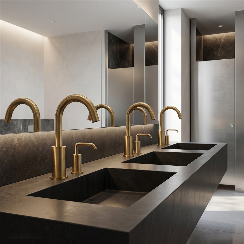Commercial restroom accessories