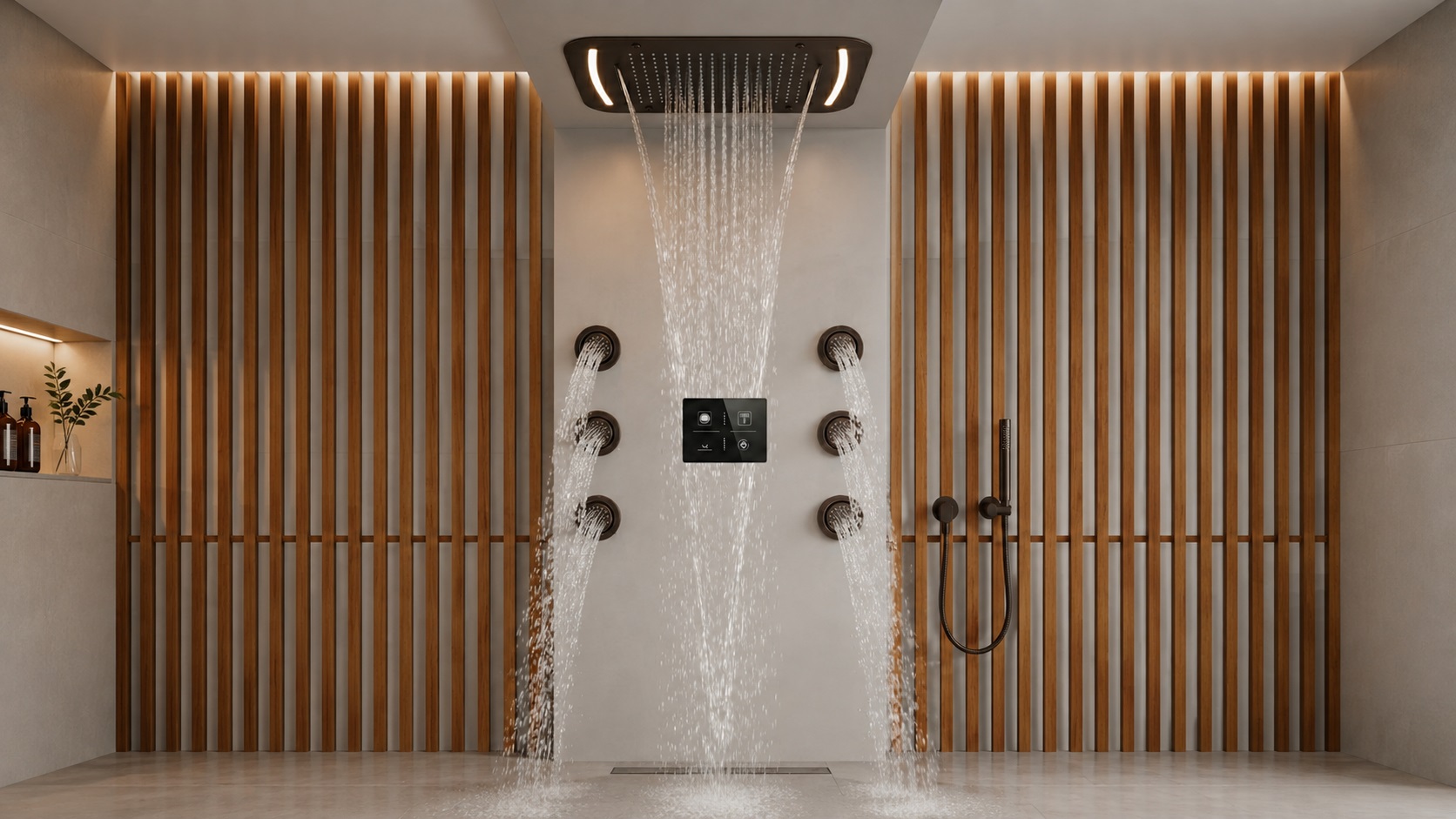 BathSelect rainfall shower system installation resources
