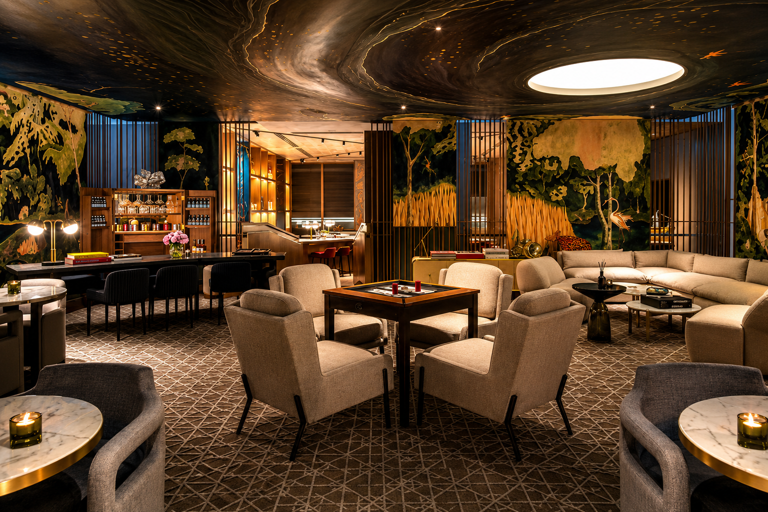 Londoner Residence F&B expansion luxury hotel lounge interior design