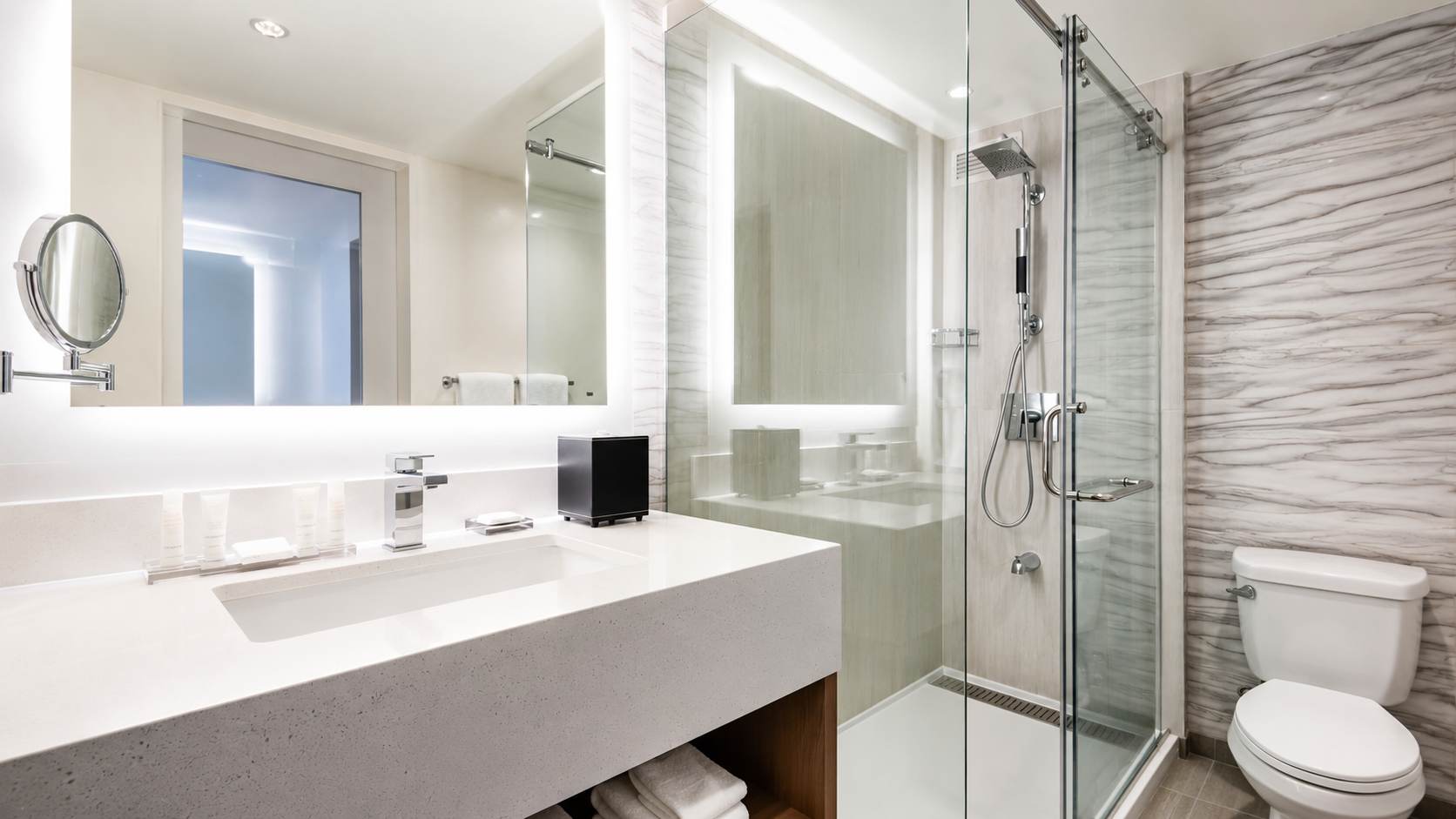 Bathselect Sensor Faucet commercial restroom installation