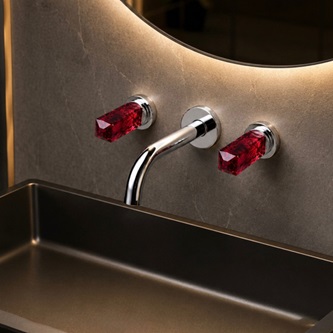 Exchange support for shower systems and finishes