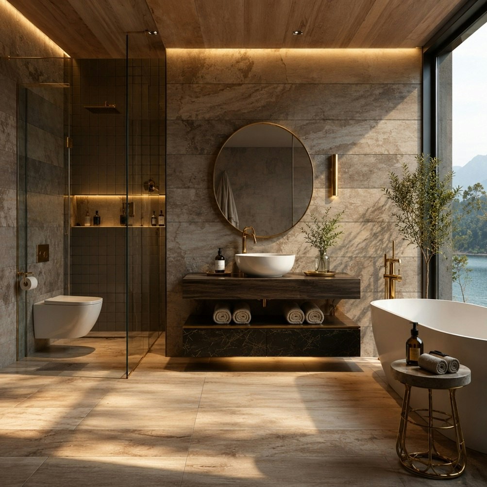 BathSelect luxury hospitality bathroom faucet setting