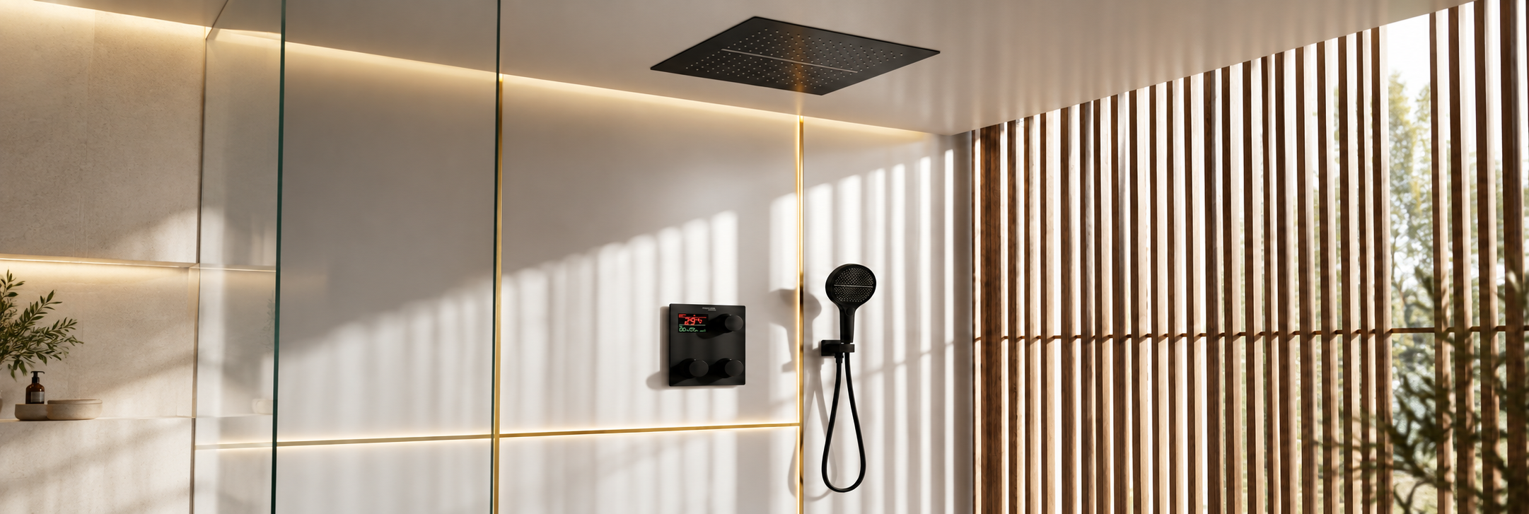 BathSelect digital and smart multifunctional shower systems