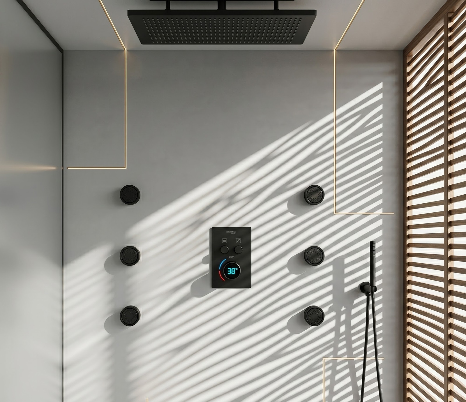 Multifamily apartment and condominium shower systems
