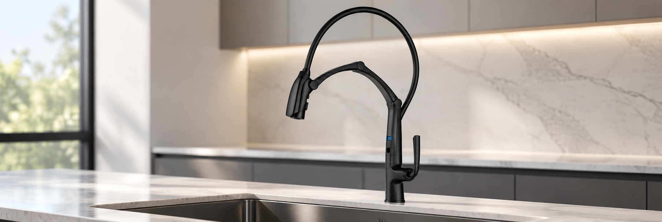 BathSelect pull out kitchen faucet