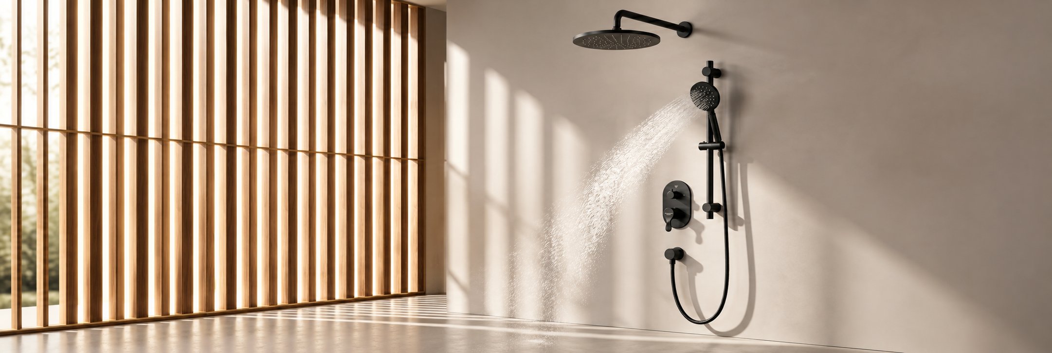 BathSelect thermostatic and digital shower mixer systems
