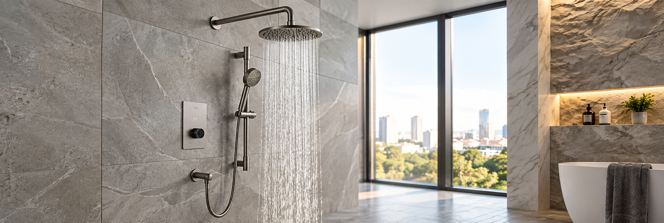 BathSelect luxury shower system collection