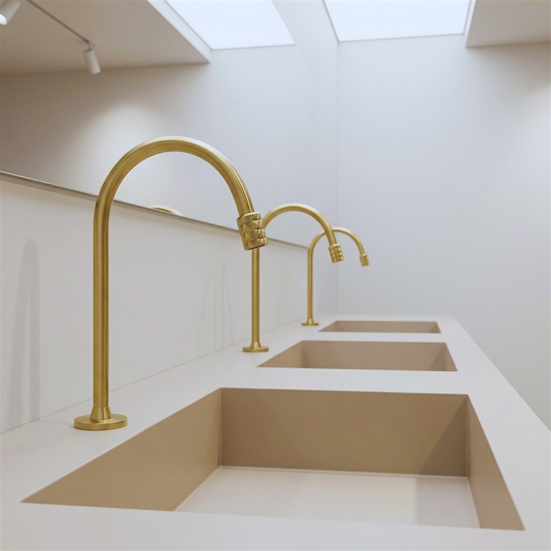 High traffic commercial restroom applications for touchless sensor faucets in airports, healthcare buildings, transportation hubs, and institutional facilities
