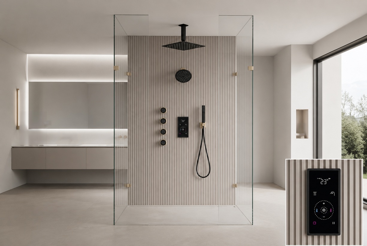 Correct shower system installation