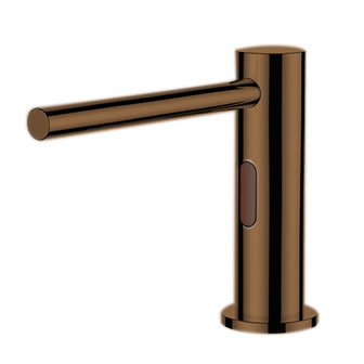 Lenox Commercial Deck Mount Automatic Soap Dispenser In Light Oil Rubbed Bronze Finish