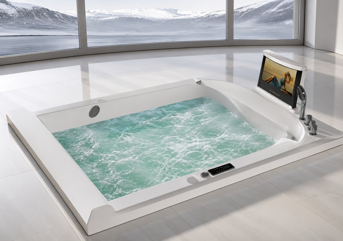 BathSelect freestanding bathtub for luxury residential and hospitality bathroom planning