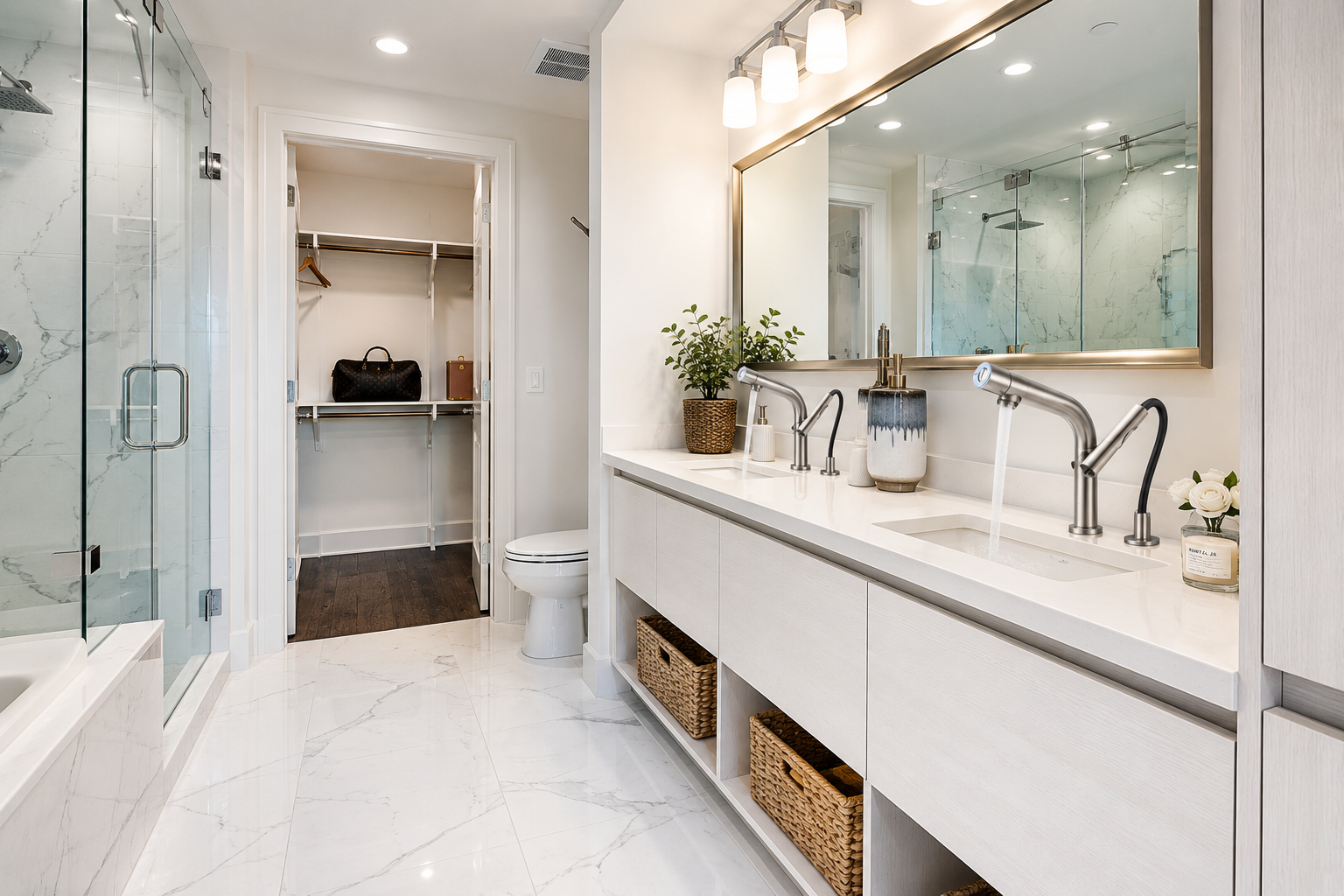 Commercial Touchless Bathroom Faucets
