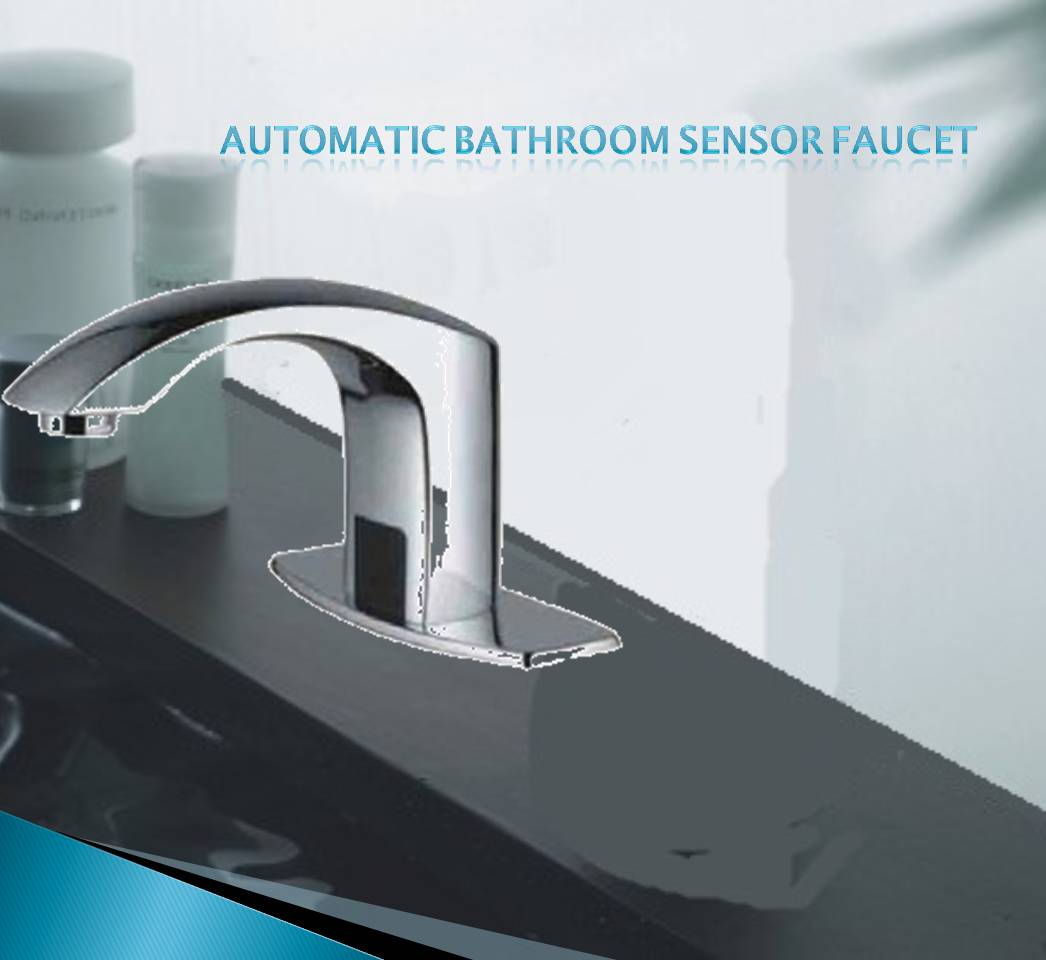 BathSelect Automatic Hands Free Commercial Faucet D517 Chrome Finish (also available in Oil Rubbed Bronze or Gold Finish)