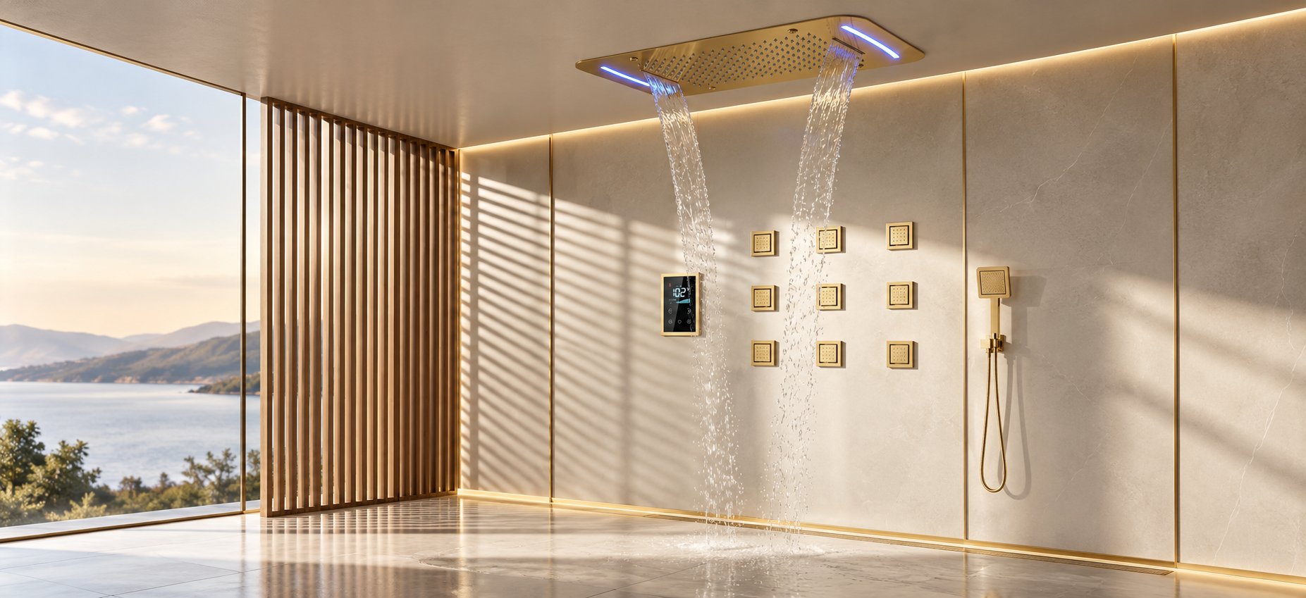 BathSelect digital and smart shower systems