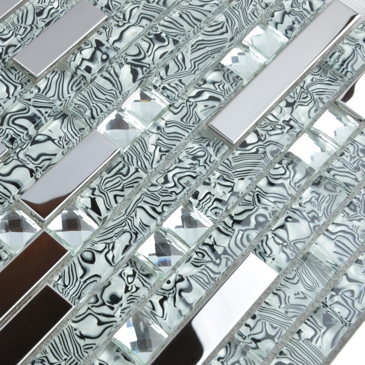 BathSelect Glass Tiles For Wall Floor Back-Splash Kitchen Bathroom Tile