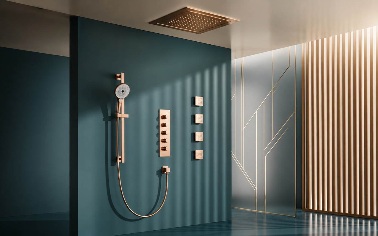 BathSelect hospitality shower system collection