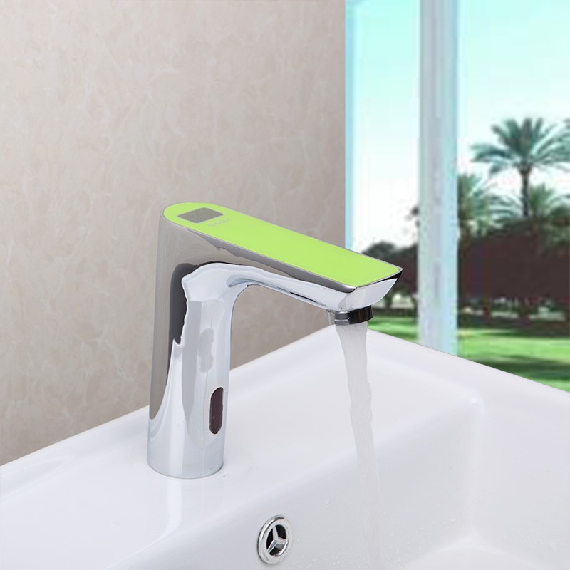 Touch-Free Infrared Automatic Faucet Digital Display Sensor Faucets