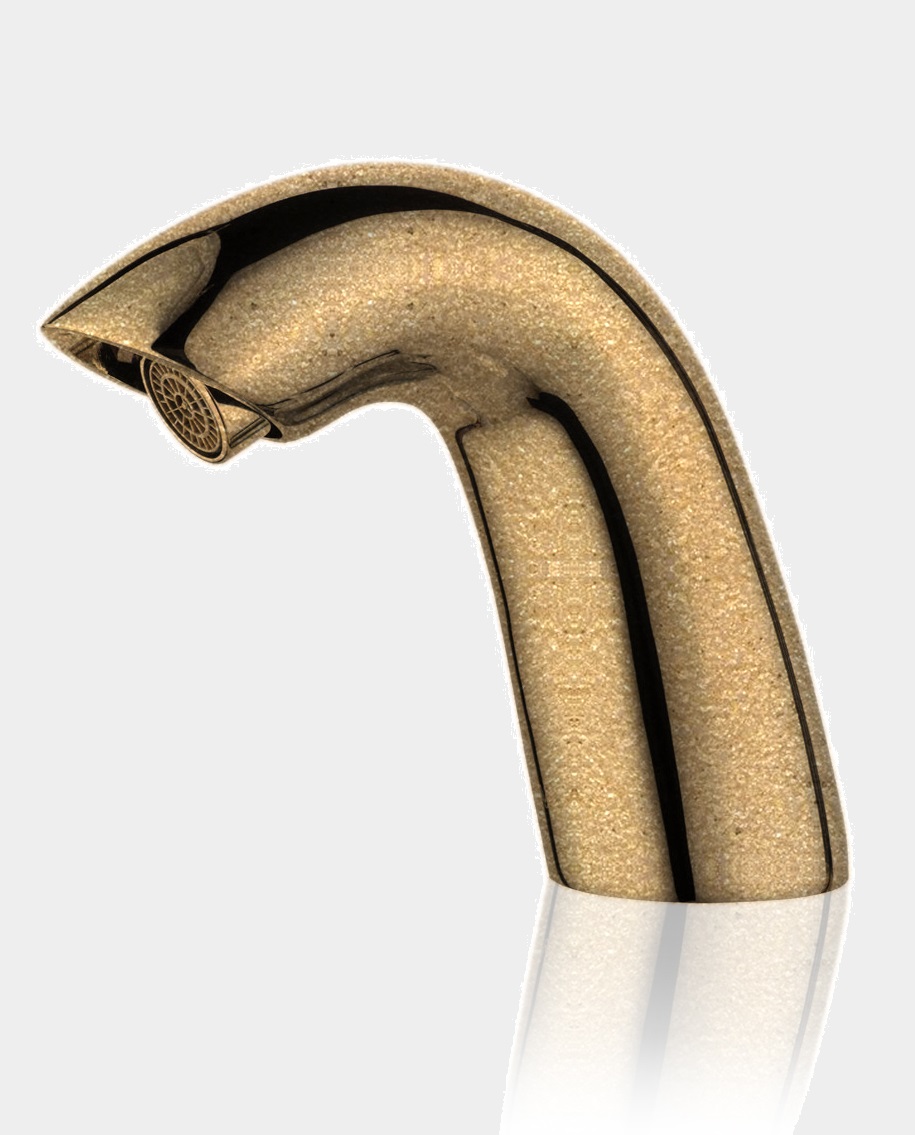 Conto Commercial Design Automatic Hands Free Faucet Gold Finish