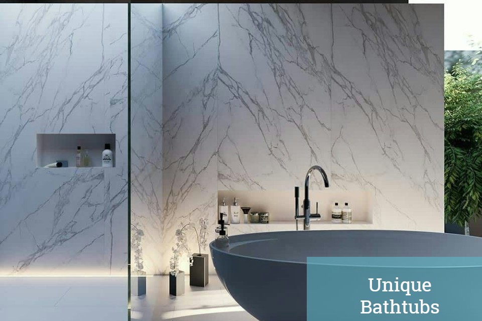 Unique bathtubs