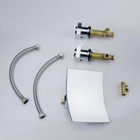 Two Handle Desk Mounted Bathroom Tub Faucet Chrome finished tap mixer