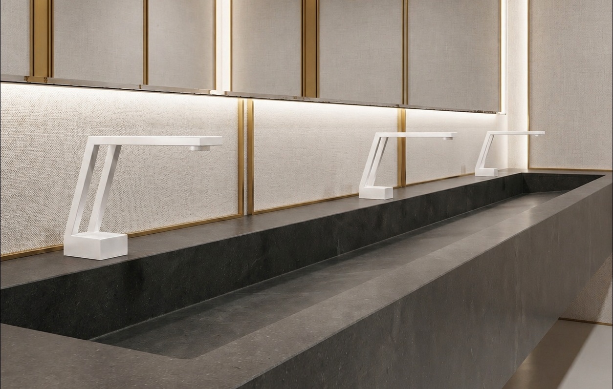 BathSelect commercial faucet finish options for hospitality designers