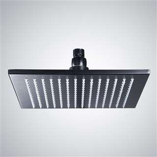 BathSelect Oil Rubbed Bronze Square Rain Shower Head B0016-2SORB