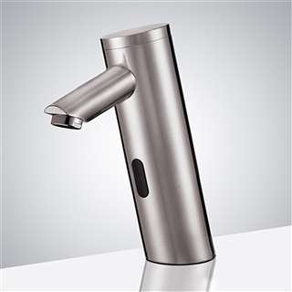 Hospitality Restrooms BathSelect Automatic Commercial Brushed Nickel Sensor Faucet Solid Brass Construction - (Available in Oil Rubbed Bronze)