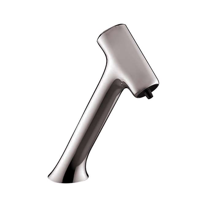 BathSelect Deck Mount Brushed Nickel Commercial Sensor Soap Dispenser