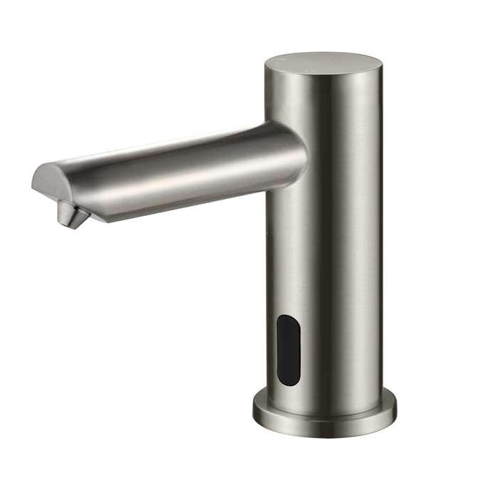 BathSelect Minimalist Modern Brushed Nickel Sensor Soap Dispenser