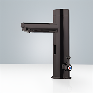 Hospitality BathSelect All-in-one Thermostatic Automatic Commercial Sensor Faucet B5125 Matte Black Finish