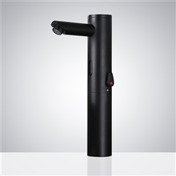 Hospitality BathSelect Matte Black Commercial Bathroom Sensor Faucet
