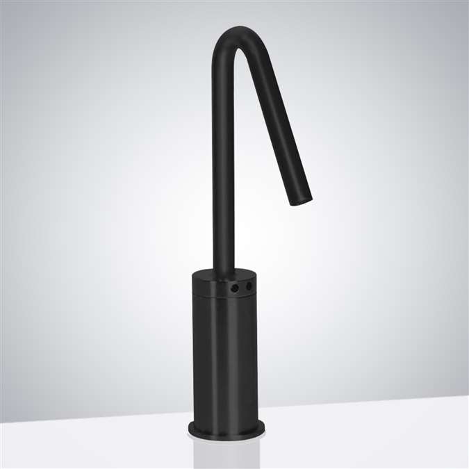 BathSelect Matte Black Hands Free Commercial Sensor Faucet BS10109