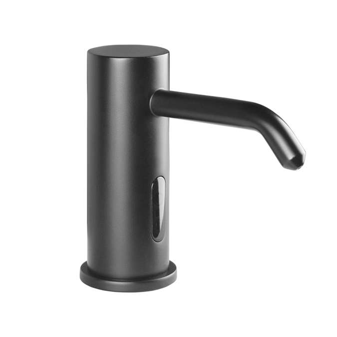 Fontana Matte Black Commercial Automatic Soap Dispenser