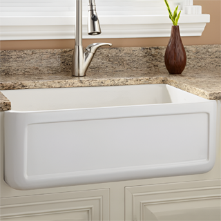Free Download  Revit Families Bavaria White Deep Bowl Undermount Farmhouse Apron Front Kitchen Sink