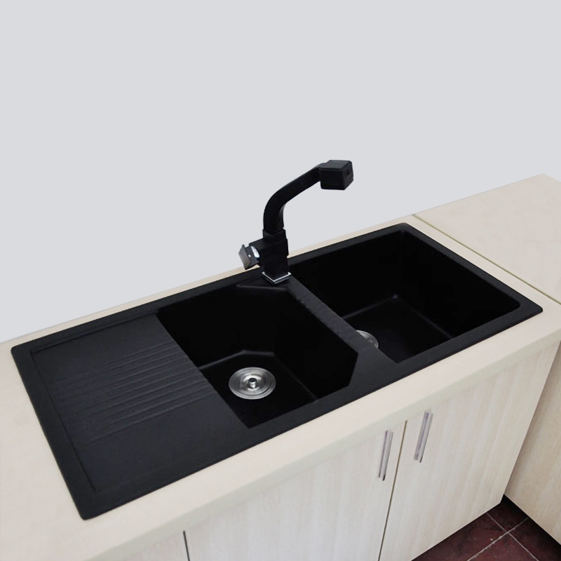 Buy Bavaria Black European Style Artificial Stone Kitchen Sink