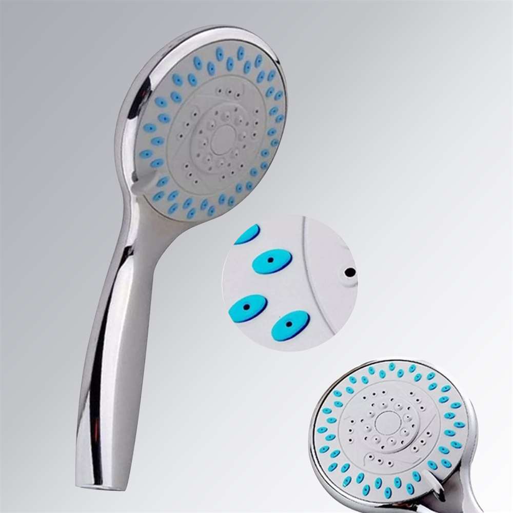 Adjustable Water Saving Oxygenics Bathroom High Pressure Shower Head (BS10435)