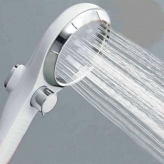 Adjustable High Pressure with On/Off Water Saving Handheld Oxygenics High Quality Shower Head (BS10473)
