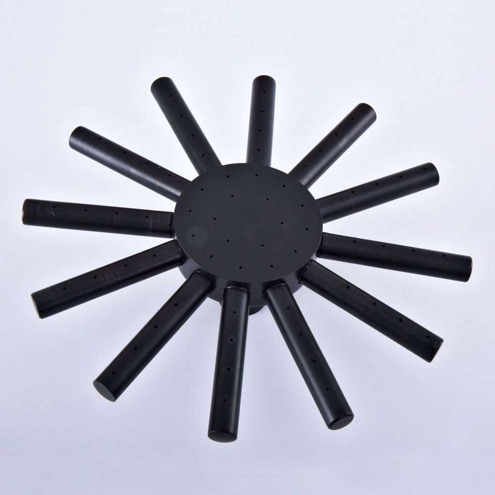 7.7 inch Oil Rubbed Bronze Star Shape Water Saving Rainfall Shower Head (BS10555)