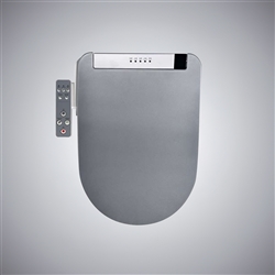 BathSelect High Quality Intelligent Smart Toilet Seat Cover In Silver