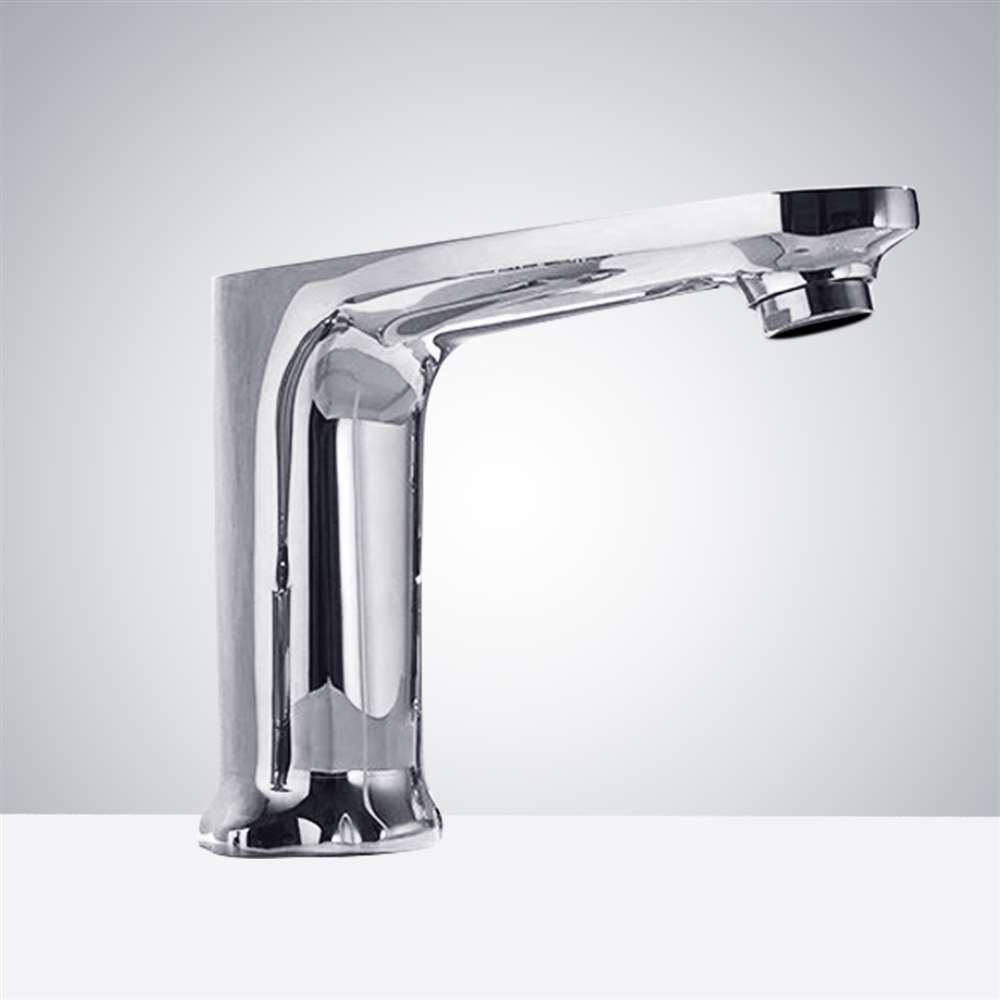 BathSelect Chrome Commercial Automatic Touchless Sensor Faucet