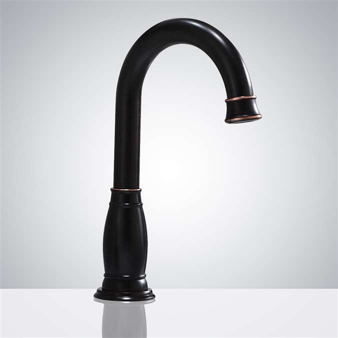BathSelect Venosa Matte Black Automatic Touchless Sensor Faucet